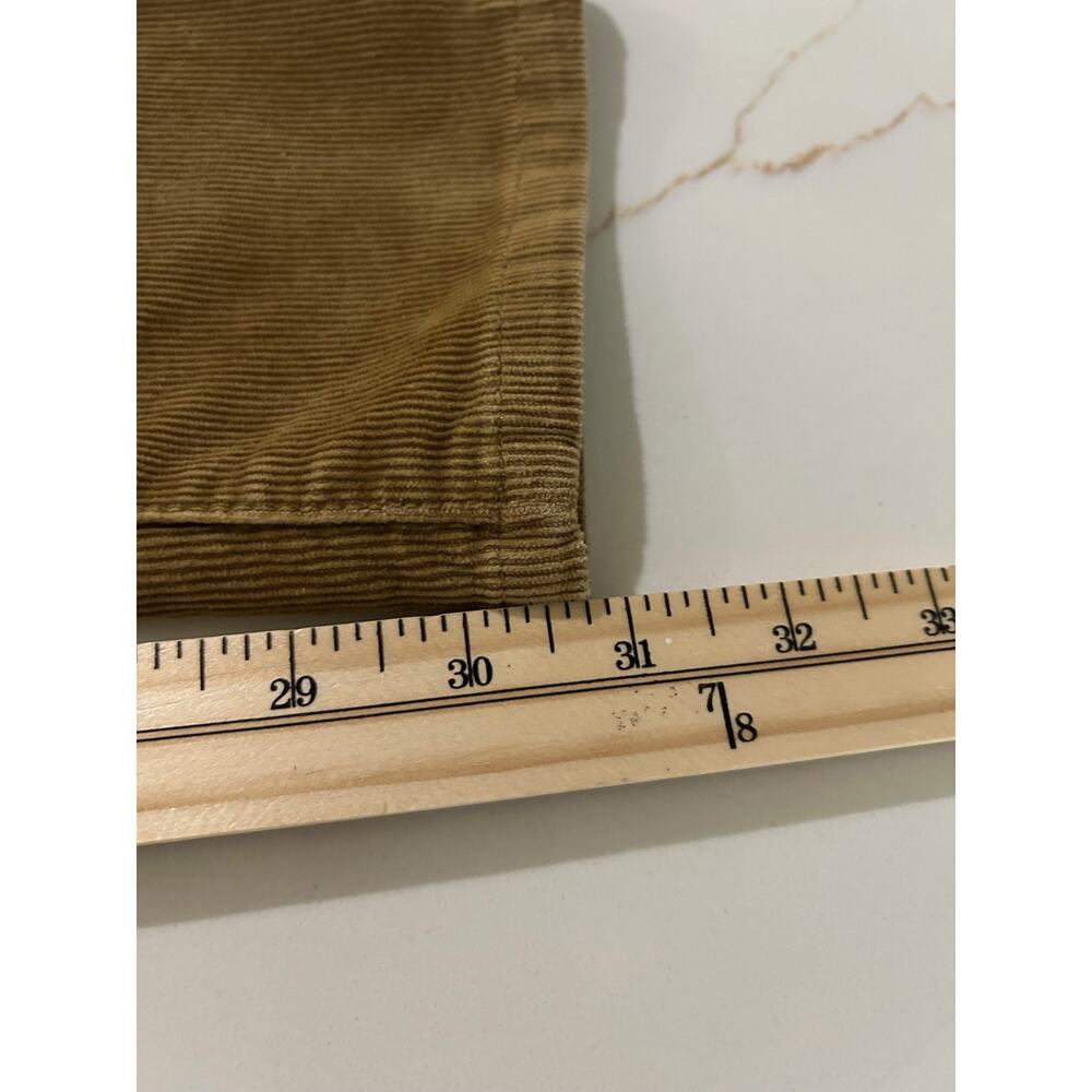Banana Republic Corduroy Pants Womens 28 Brown Straight Leg Mid Rise 5 Pocket - Picture 12 of 12